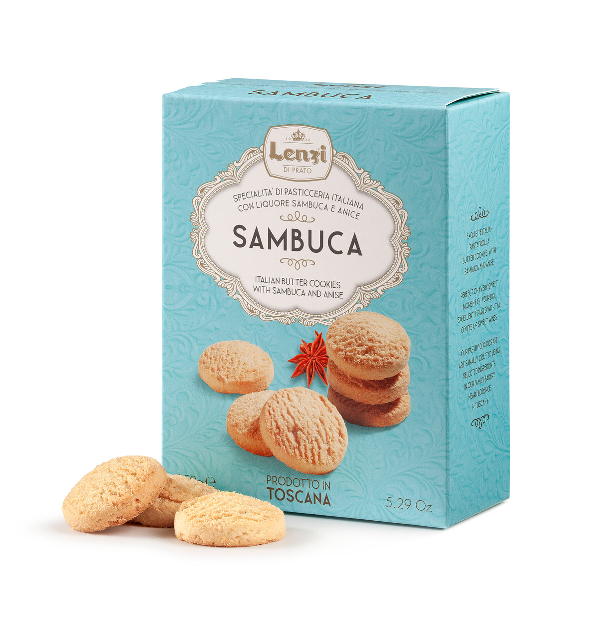 Lenzi Sambuca & Anise Pasticcini 5.29oz/150g