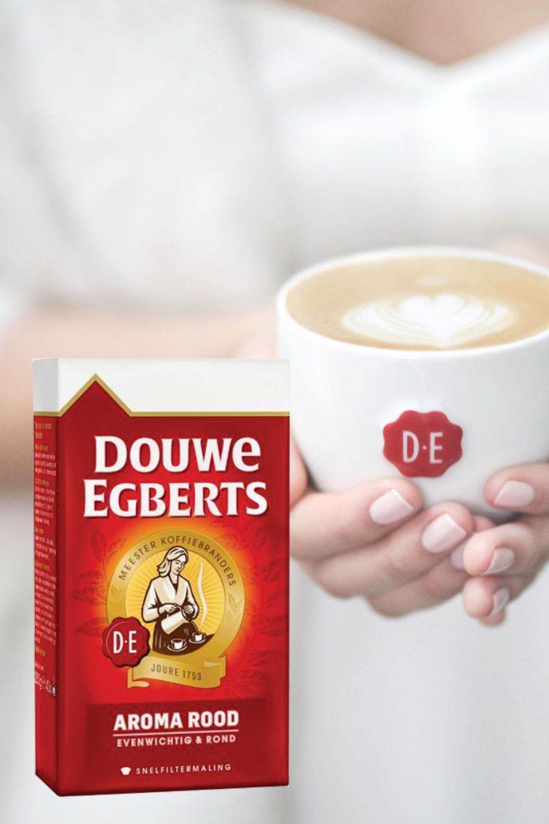 Clearance - Douwe Egberts Aroma Rood Ground Coffee 17.6oz/500g