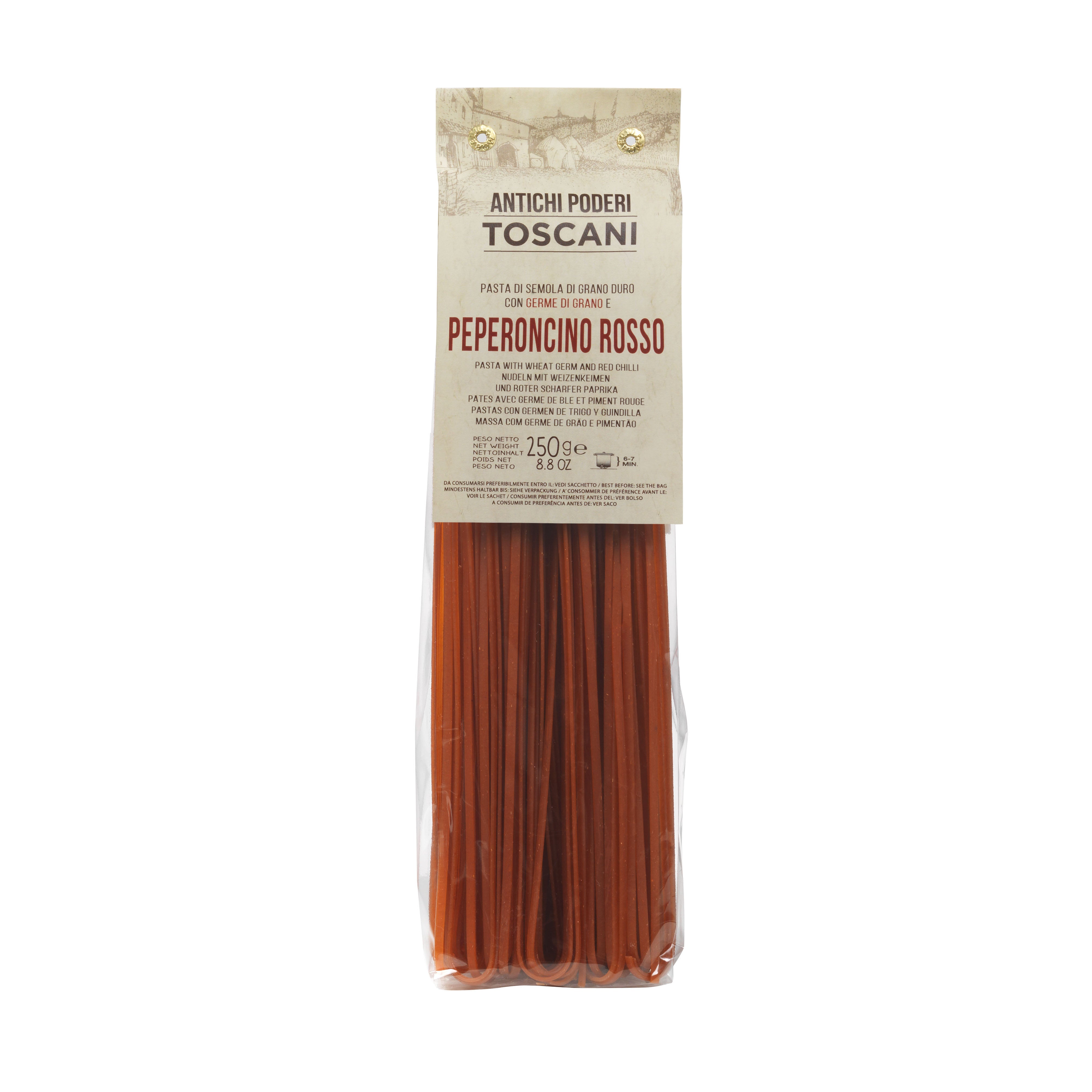 Antichi Poderi Toscani Red Chili Linguine Pasta 8.8oz/250g