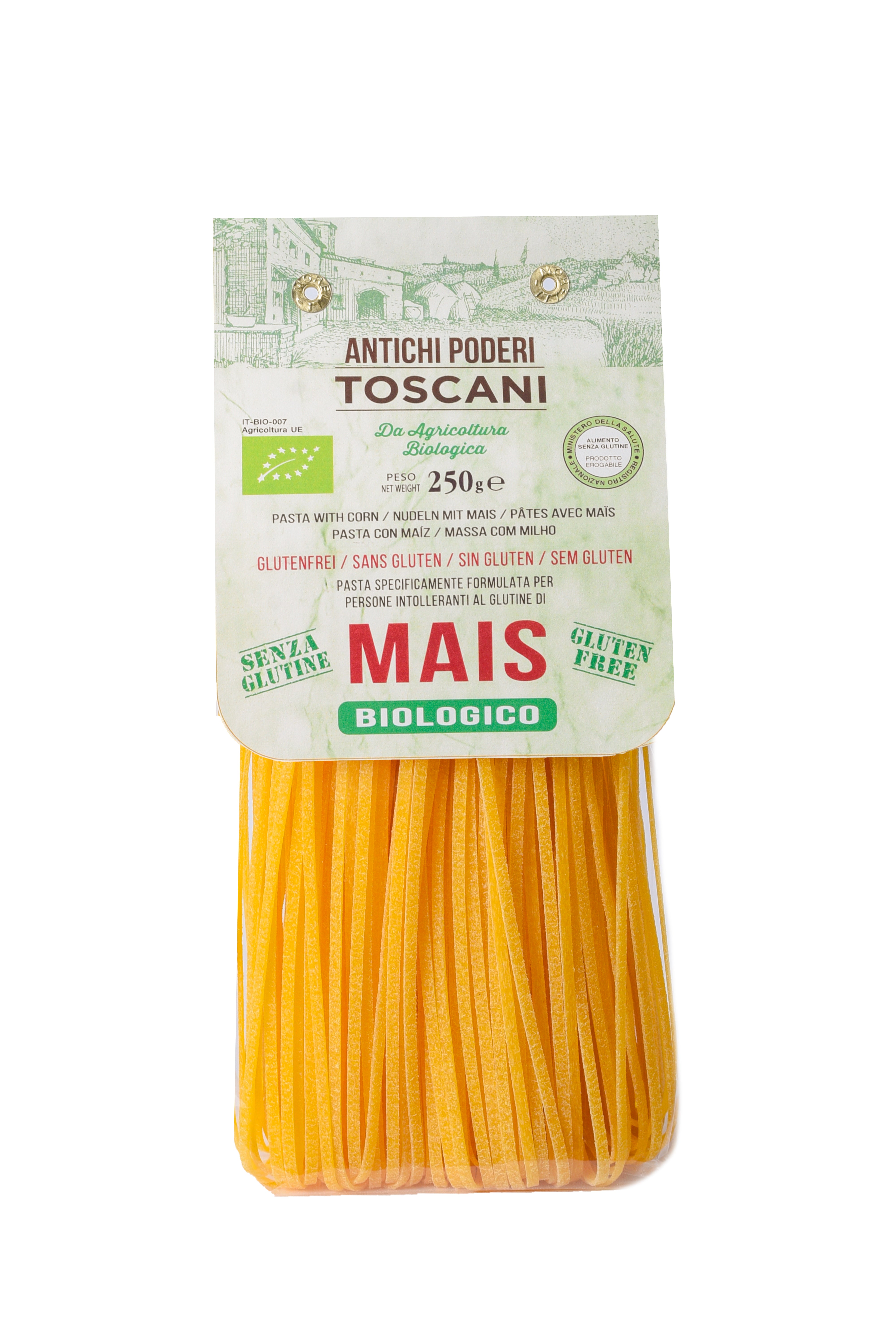 Antichi Poderi Toscani Gluten Free Organic Corn Linguine Pasta 8.8oz/250g