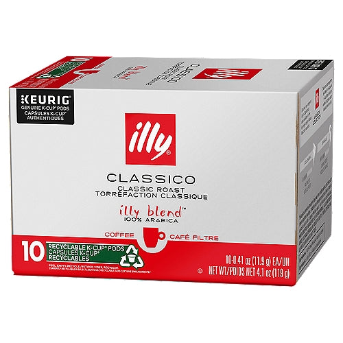 illy Classico Coffee Keurig® K-Cup® Pods 10ct