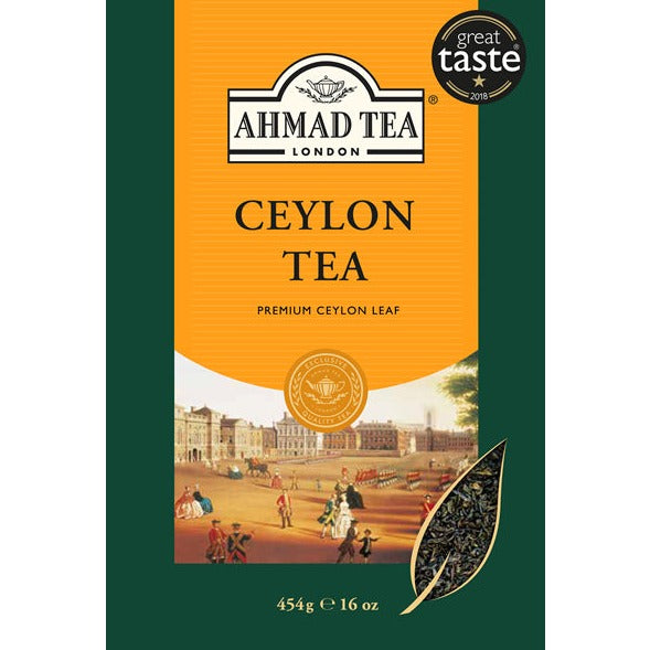 Ahmad Ceylon Loose Leaf Black Tea in Paper Carton 16oz/454g