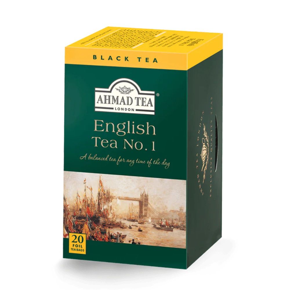 BOGO Ahmad English Tea No. 1 Black Tea 20 foil tea bags Enjoy