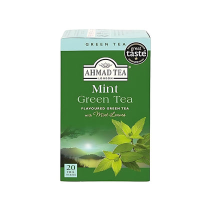 Ahmad Mint Green Tea 20 foil tea bags