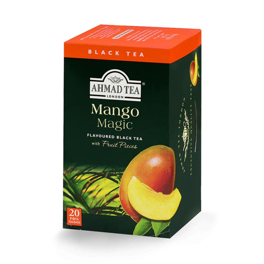 Ahmad Mango Magic Black Tea 20 foil tea bags