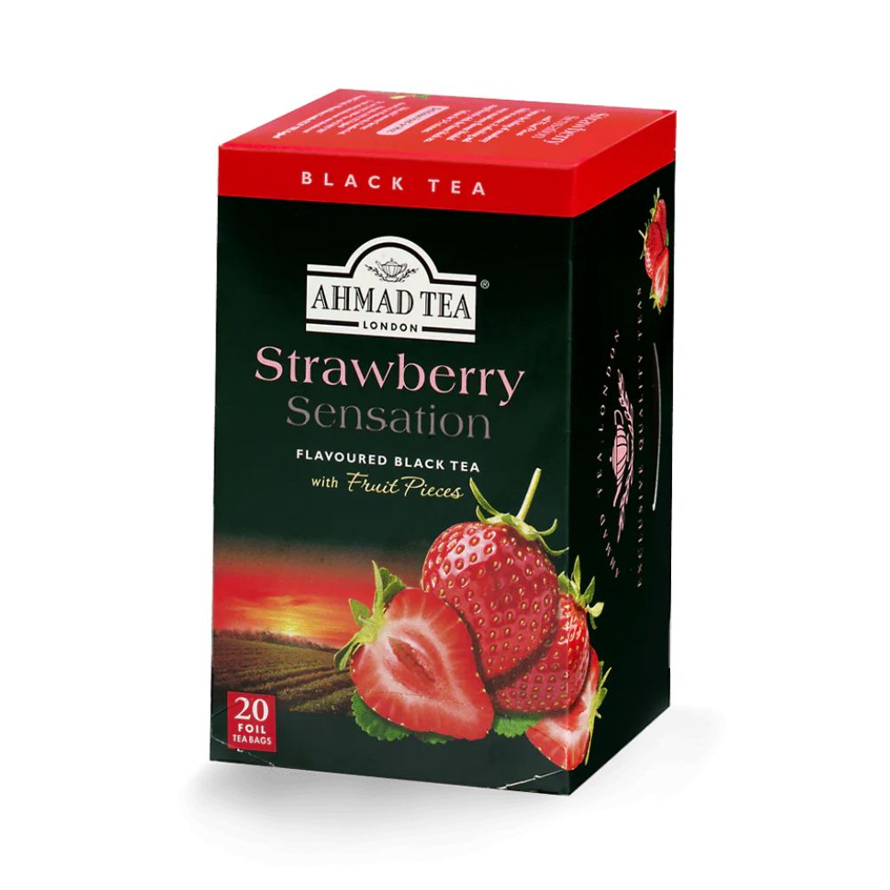 Ahmad Strawberry Sensation Black Tea