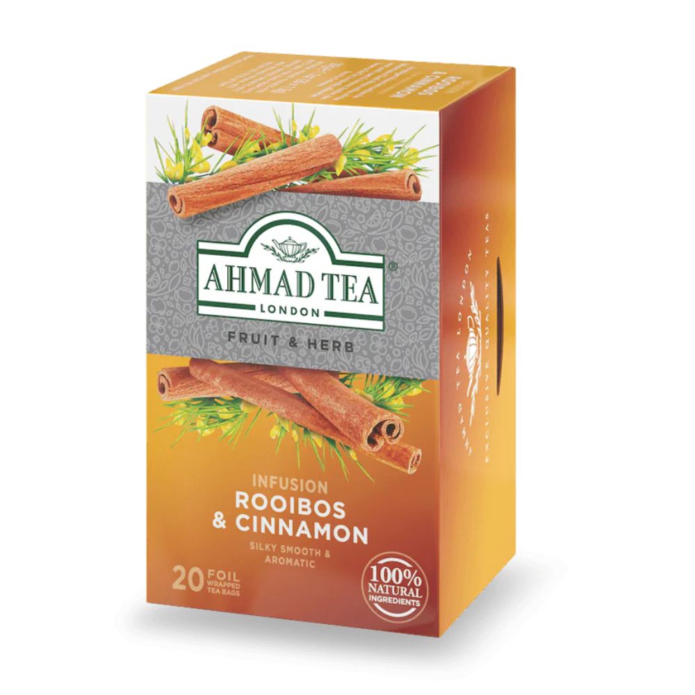 Ahmad Rooibos and Cinnamon Herbal Tea