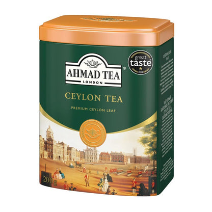 Ahmad Ceylon Black Loose Leaf Tea in Tin