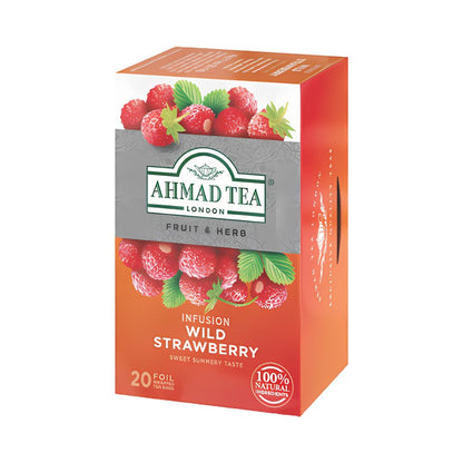 Ahmad Wild Strawberry Herbal Tea 