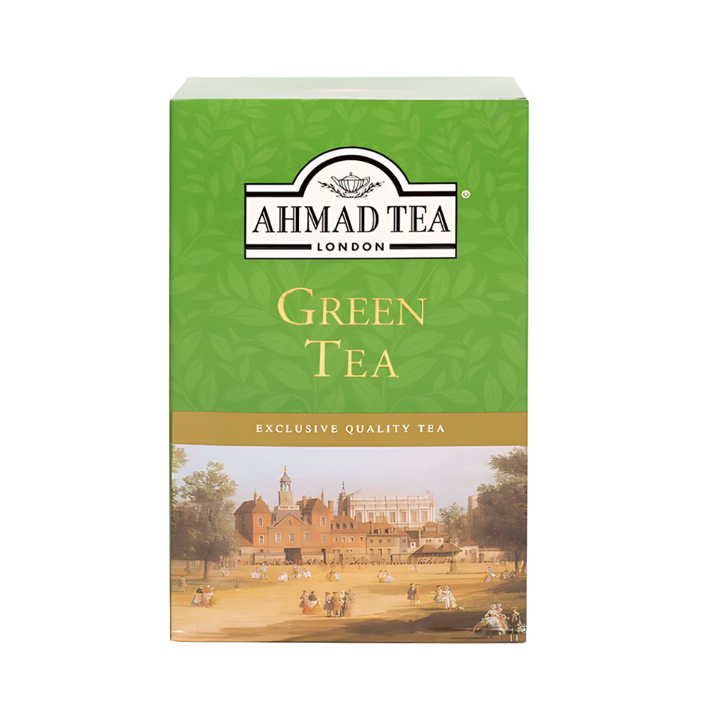 Ahmad Green Loose Leaf Tea in Paper Carton