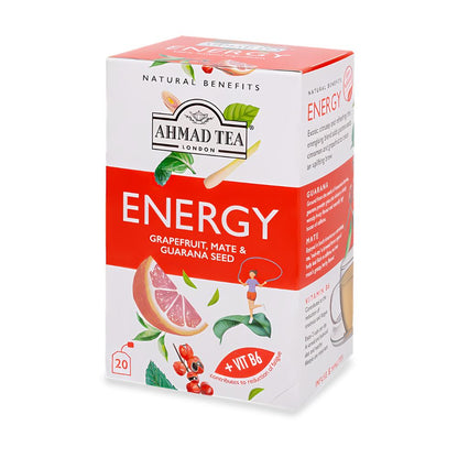 Ahmad Energy Grapefruit, Mate, & Guarana Seed Tea