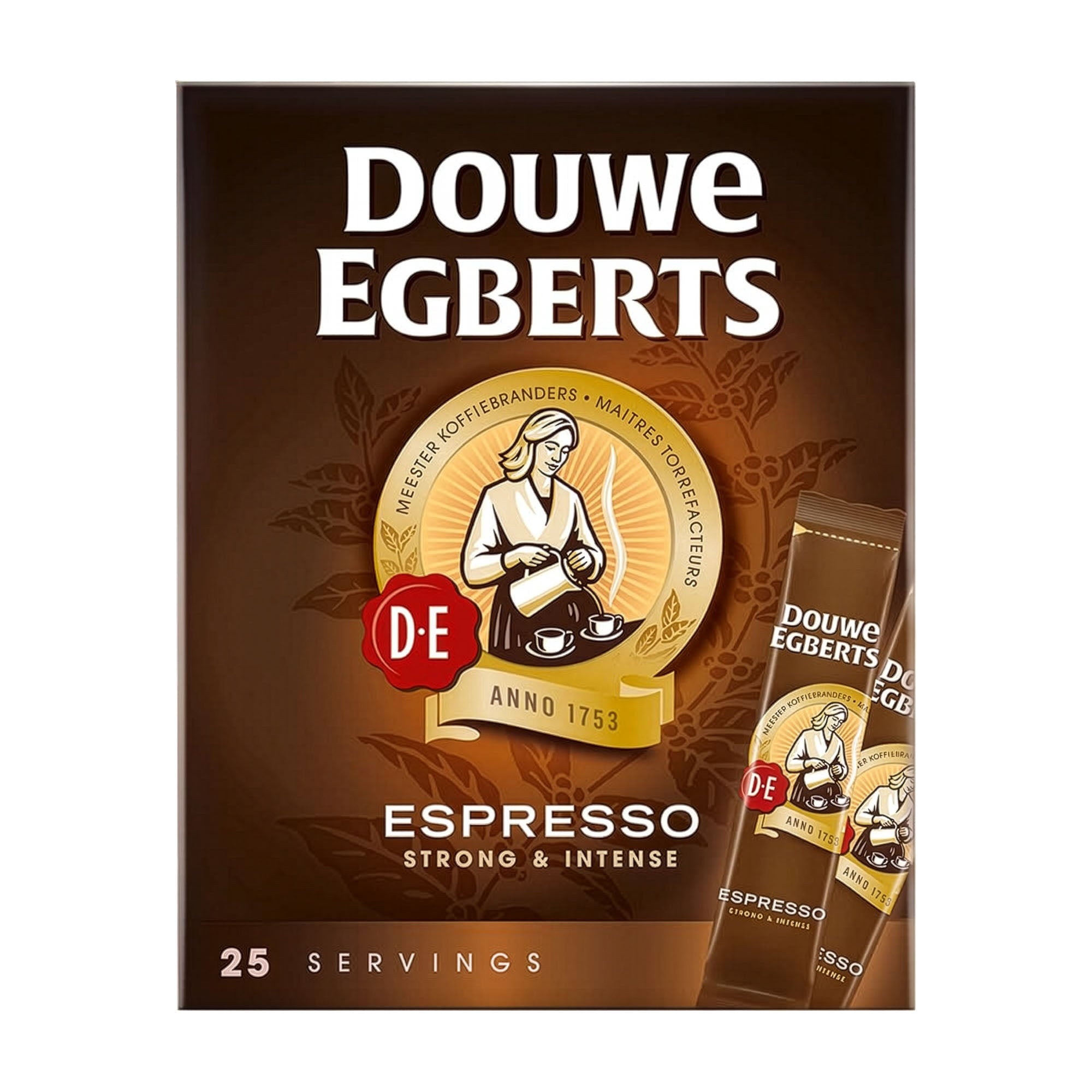 Douwe Egberts Instant Espresso Sticks 25ct
