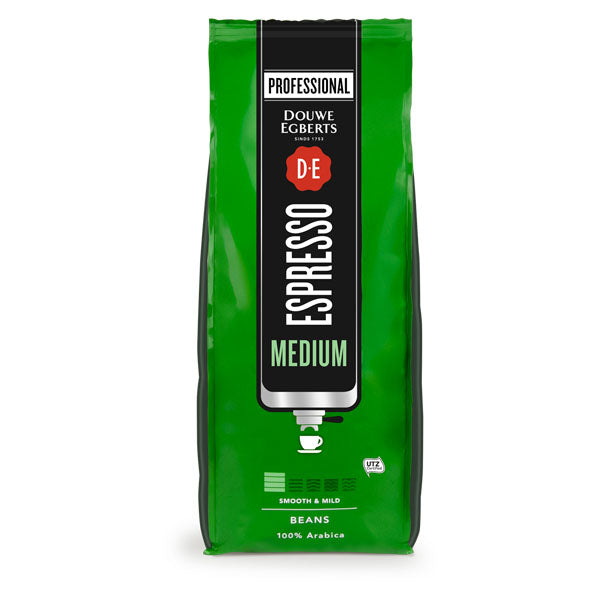 Clearance Douwe Egberts Espresso Medium Roast Whole Bean Coffee 2.2l