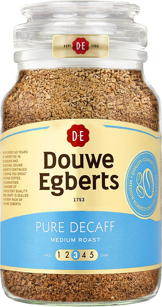 Clearance - Douwe Egberts Pure Decaff Instant Coffee 6.7oz/190g