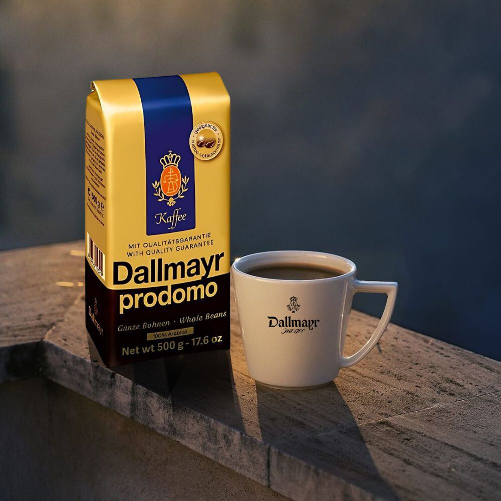 Dallmayr Prodomo Whole Bean Coffee 17.6oz/500g
