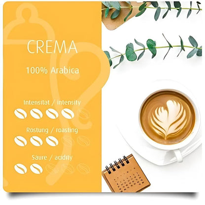 Helmut Sachers Crema Ground Coffee 17.6oz/500g