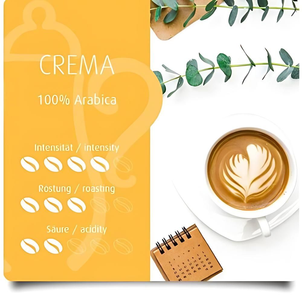 Helmut Sachers Crema Whole Bean Coffee 17.6oz/500g