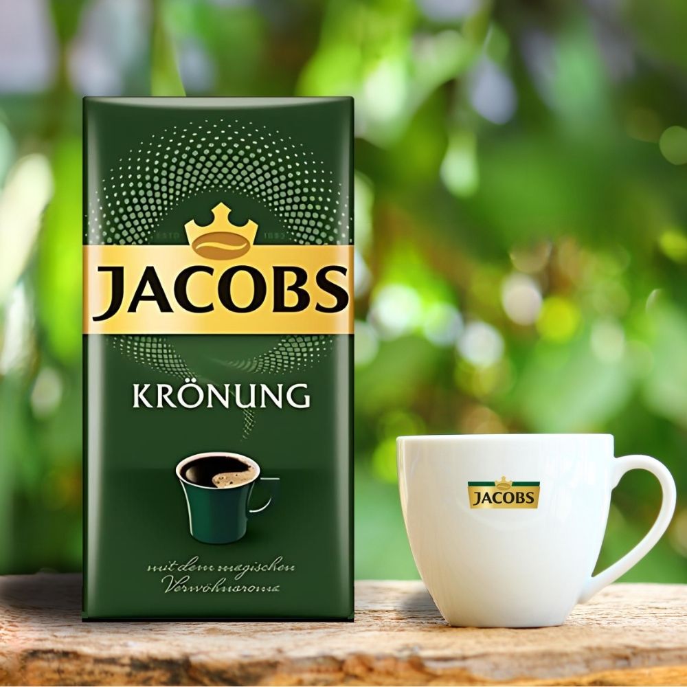 Jacobs Kronung Ground Coffee 17.6oz/500g