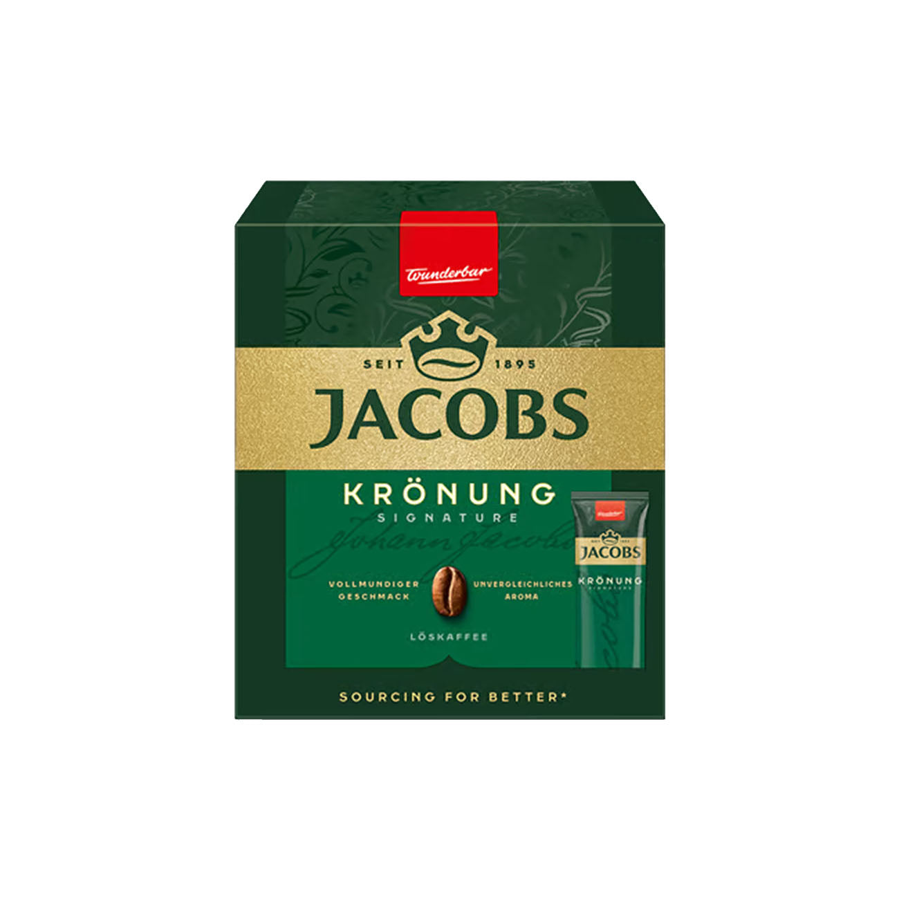 Jacobs Kronung Instant Coffee Sticks 50ct