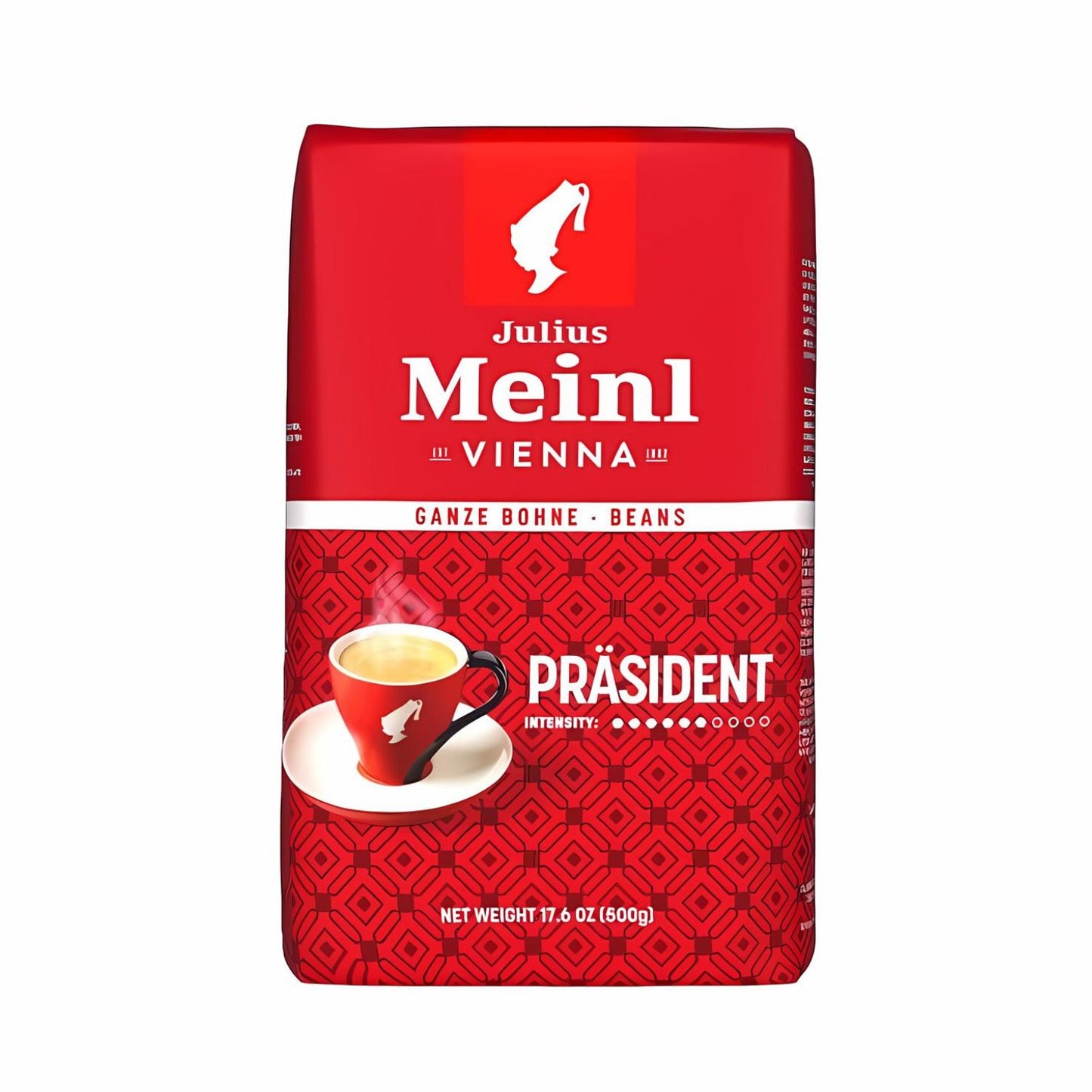 Julius Meinl Prasident Whole Bean Coffee 17.6oz/500g