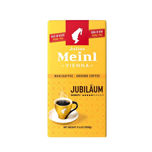 Julius Meinl Jubilaum Ground Coffee 17.6oz/500g