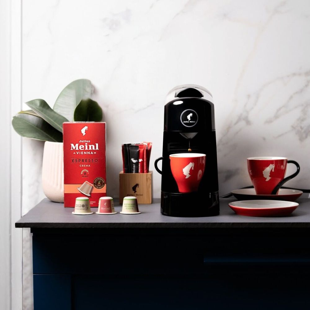 Julius Meinl Espresso Crema Coffee Biodegradable Capsules 10ct