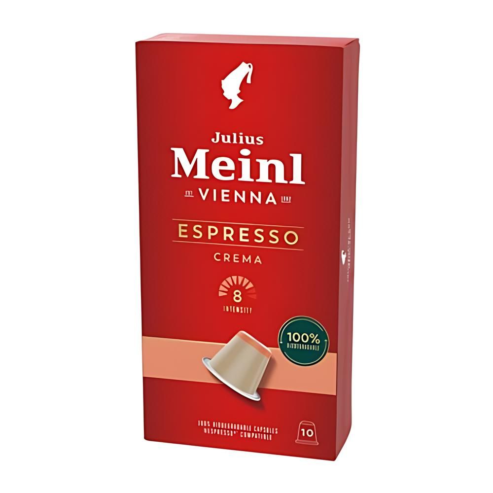 Julius Meinl Espresso Crema Coffee Biodegradable Capsules