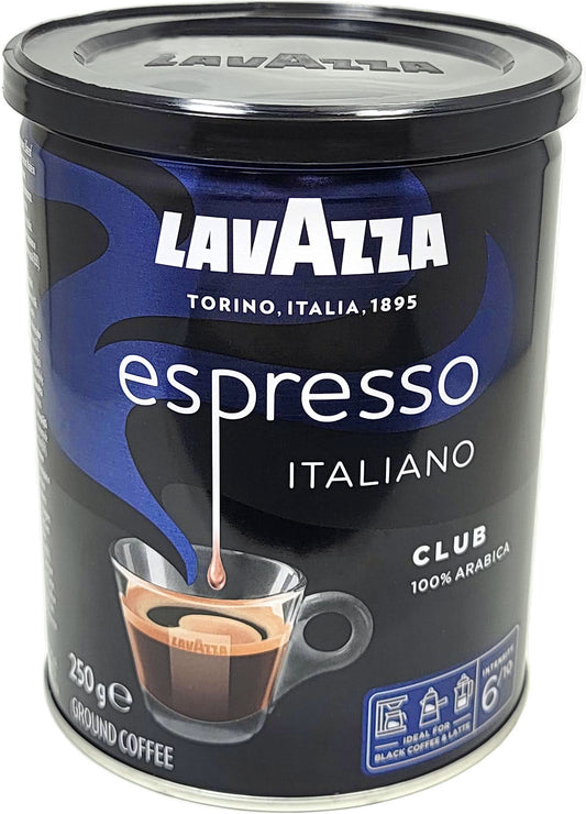 Clearance - Lavazza Espresso Italiano Club Ground Coffee Can 8.8oz/250g
