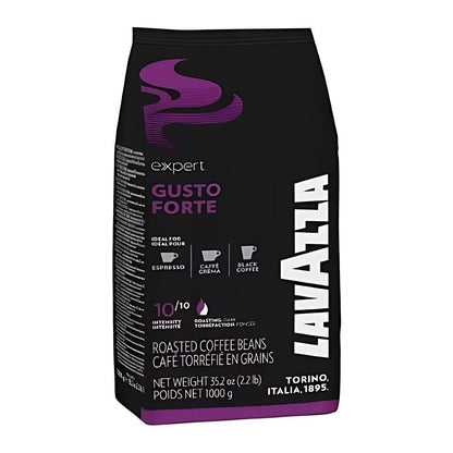 Lavazza Expert Gusto Forte Whole Bean Coffee 