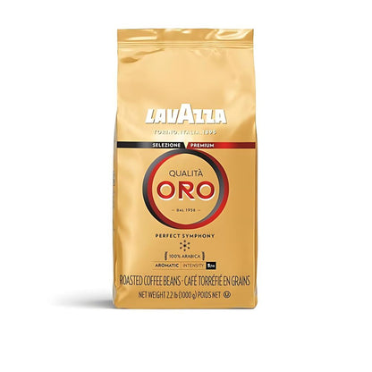 Lavazza Qualità Oro Whole Bean Coffee 2.2lb/1kg