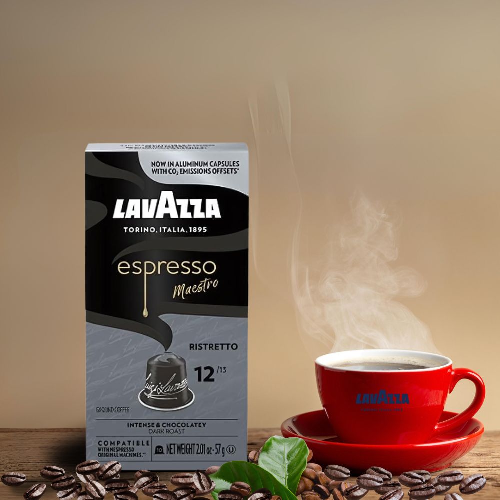 Lavazza Espresso Maestro Ristretto in cup