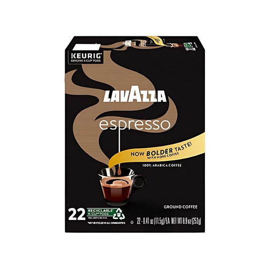 Lavazza Espresso Coffee Keurig K-Cup Pods 22ct