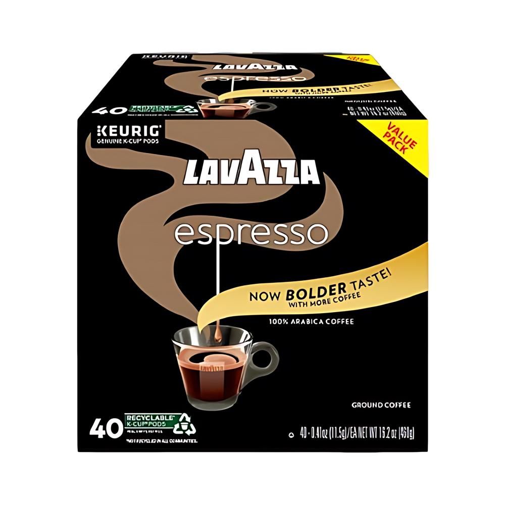Lavazza Espresso Coffee Keurig K-Cup Pods 40ct