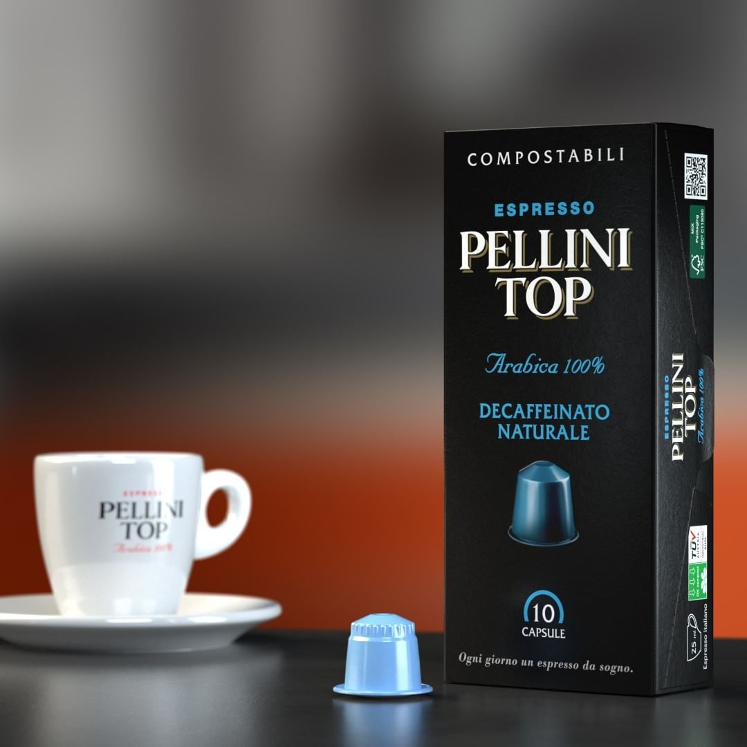 Clearance - Pellini Natural Decaffeinated Nespresso Capsules 10ct