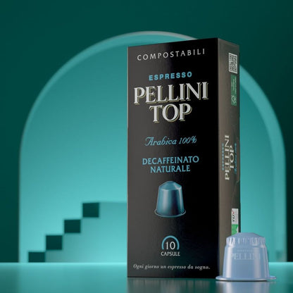Pellini Natural Decaffeinated Nespresso Capsules 10ct