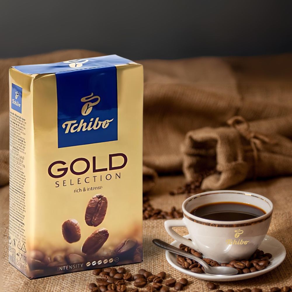 Tchibo Gold Selection Ground Coffee 8.8oz/250g