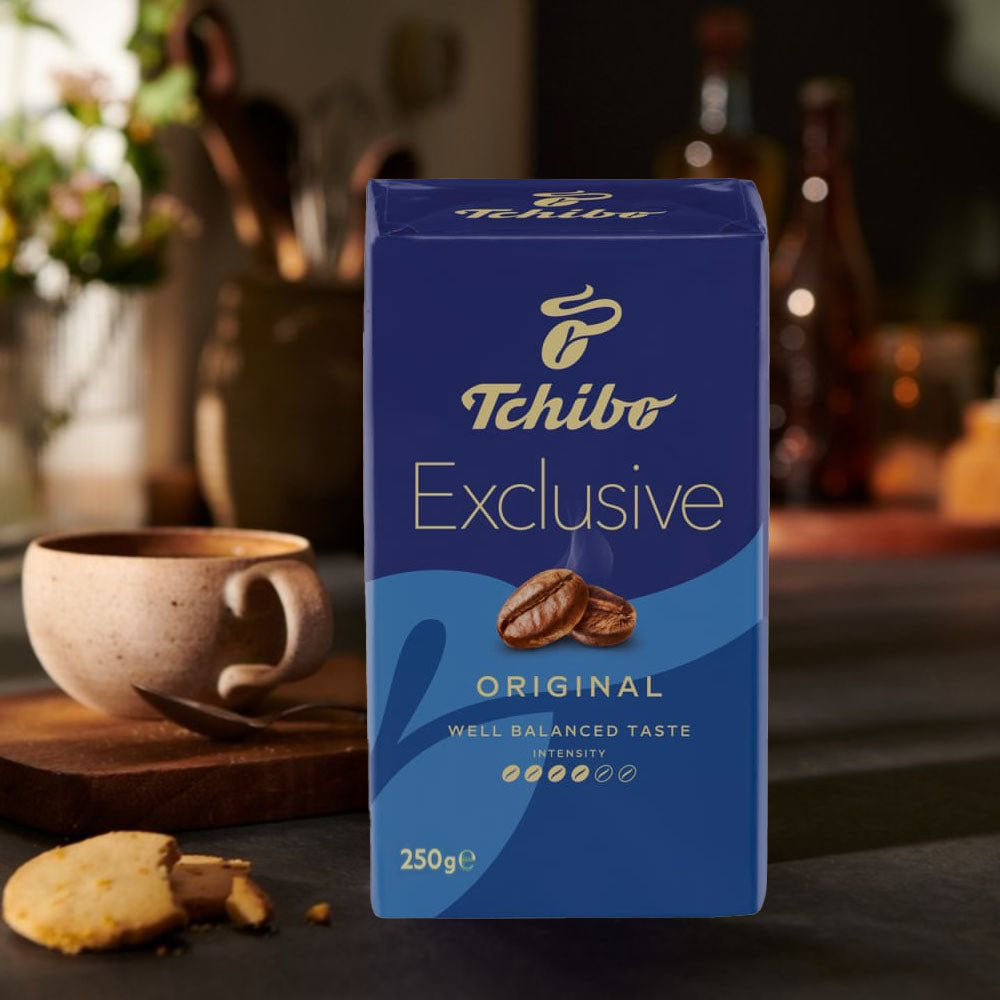 Tchibo Exclusive Ground Coffee 8.8oz/250g