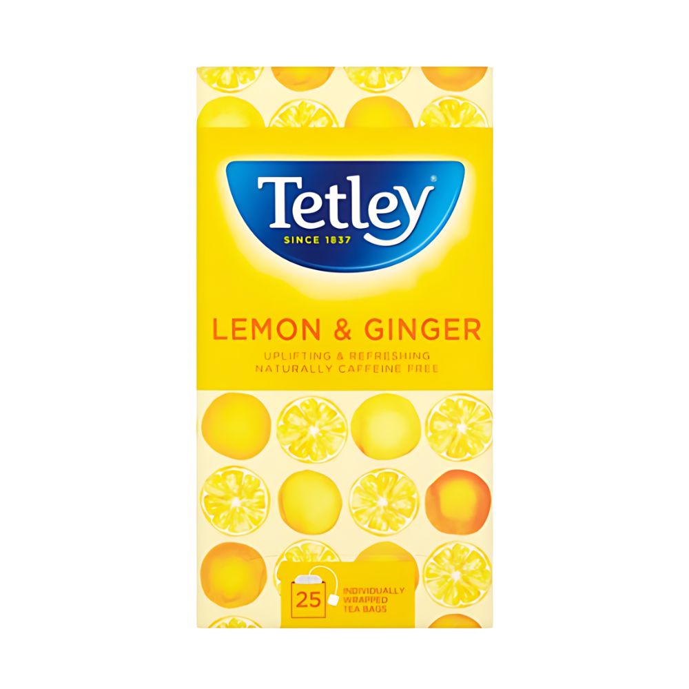 Tetley Lemon & Ginger Infusion Tea