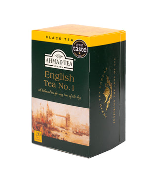 Ahmad English Tea No. 1 Black Tea 20 foil tea bags