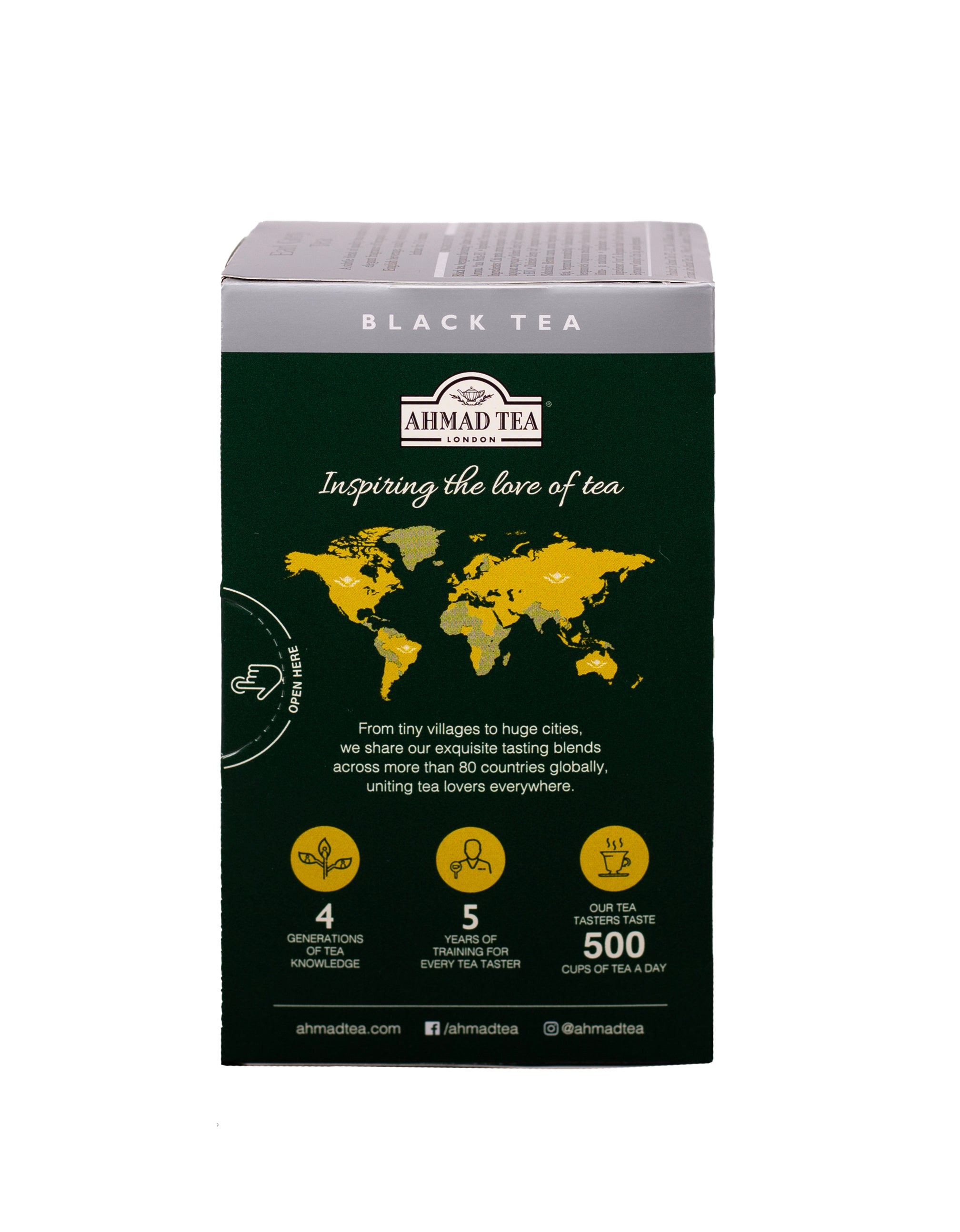 Ahmad Earl Grey Black Tea 20 foil tea bags