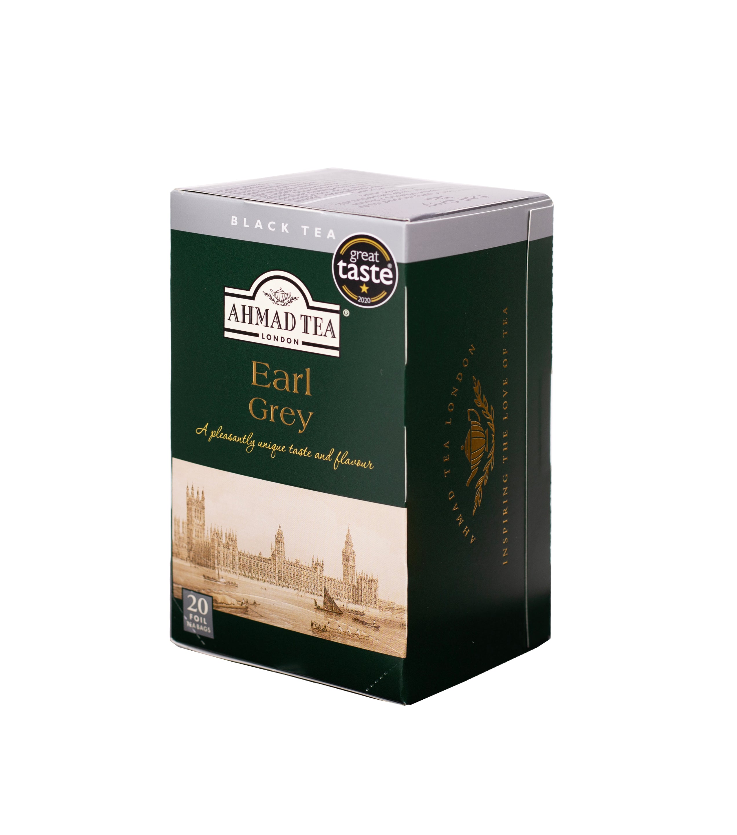 Ahmad Earl Grey Black Tea 20 foil tea bags