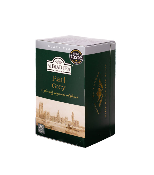 Ahmad Earl Grey Black Tea 20 foil tea bags - Clearance