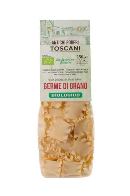 Antichi Poderi Toscani Organic Whole Wheat Tacconi Pasta 8.8oz/250g