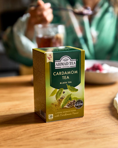 Ahmad Cardamom Black Tea 20 foil tea bags