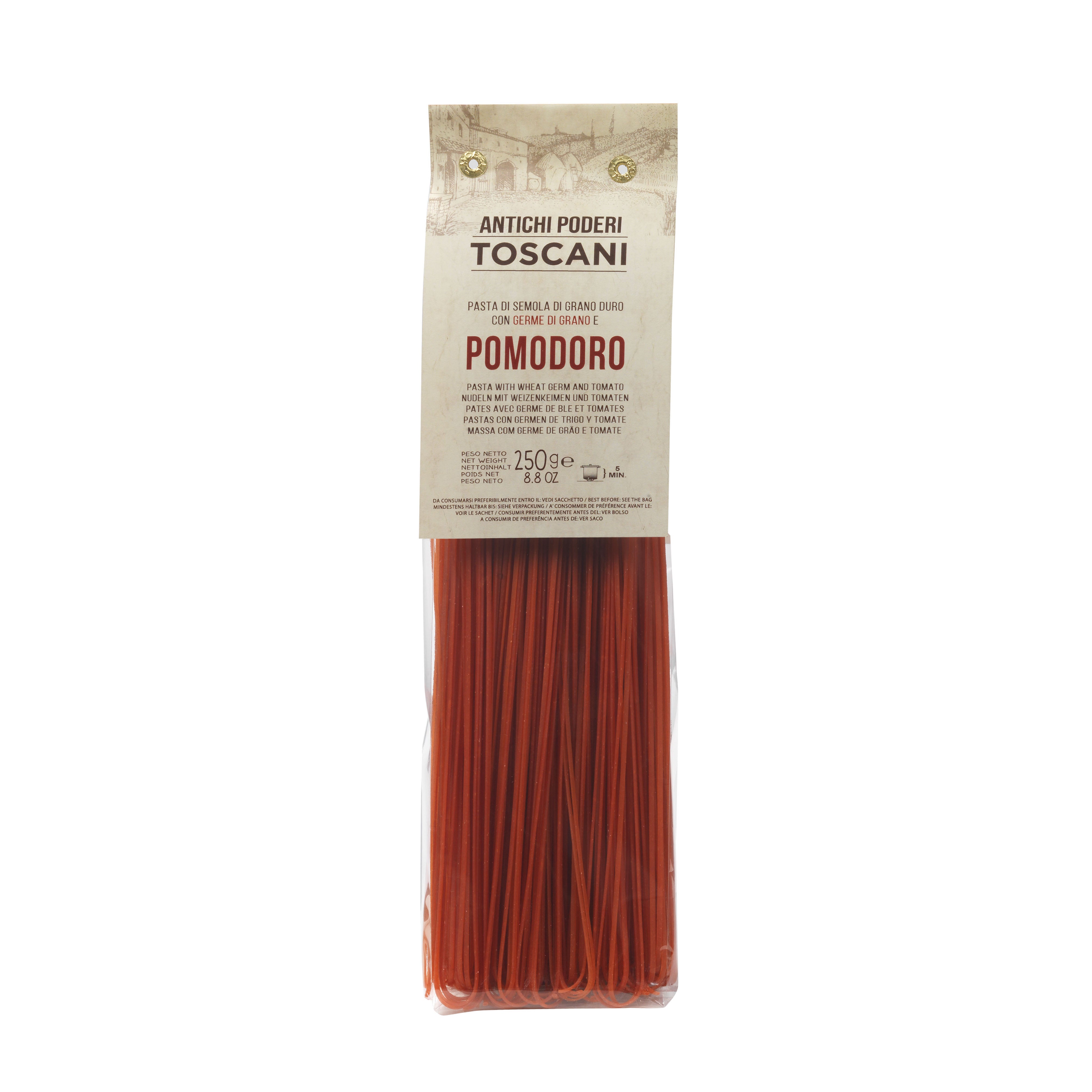 Antichi Poderi Toscani Tomato Tagliolini Pasta 8.8oz/250g