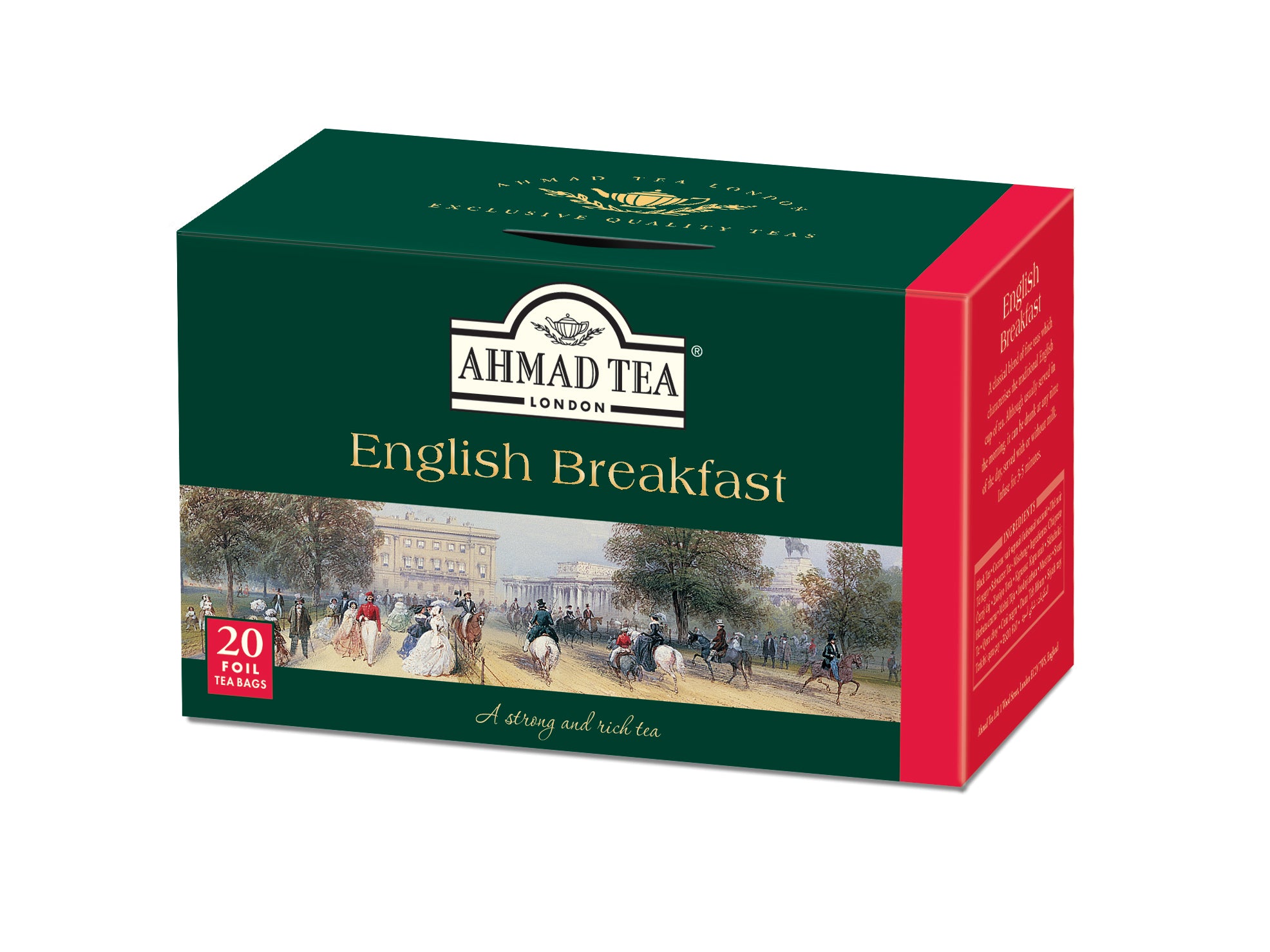 Ahmad English Breakfast Black Tea 20 foil tea bags