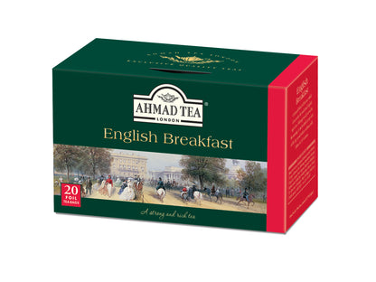 Ahmad English Breakfast Black Tea 20 foil tea bags