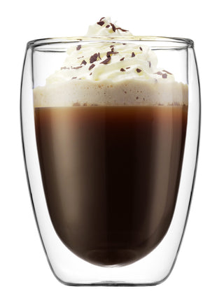 Enjoy Better Coffee Double-Walled Glass