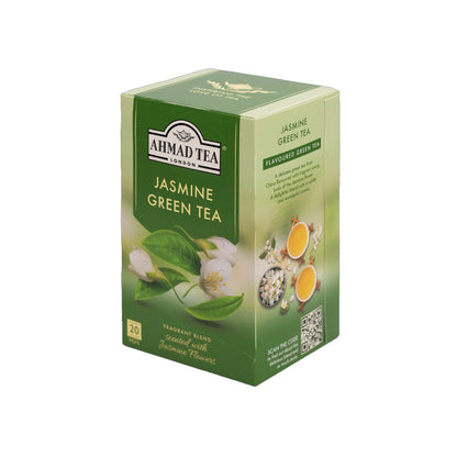 Ahmad Jasmine Green Tea 20 foil tea bags