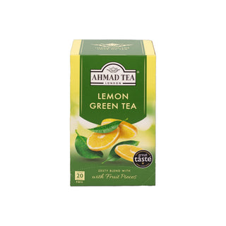 LTP - Ahmad Green Tea with Lemon 20 foil tea bags